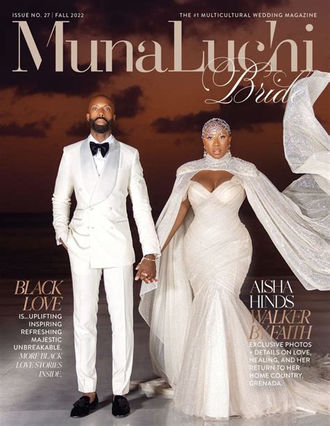 Exclusive: Actress Aisha Hinds Covers MunaLuchi。